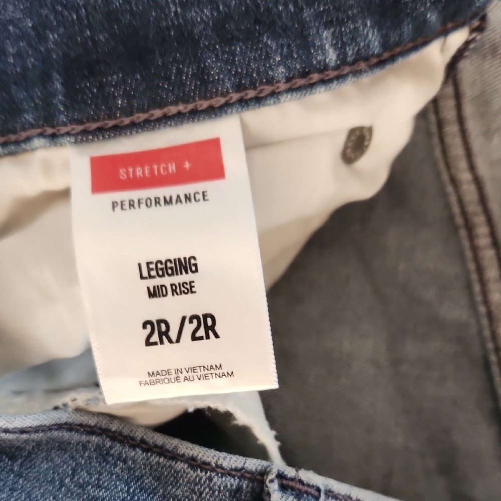 Express Distressed Skinny Jeans - Picture 4 of 6